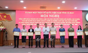 Chung sức xây dựng hạ tầng giao thông, sửa chữa nhà ở cho người dân