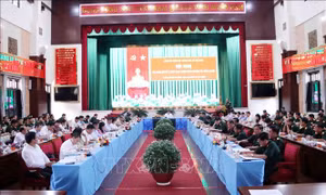 Tăng cường lãnh đạo thực hiện nhiệm vụ quân sự, quốc phòng địa phương năm 2025
