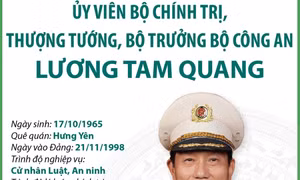 Ủy viên Bộ Chính trị, Thượng tướng, Bộ trưởng Bộ Công an Lương Tam Quang