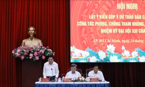 Phòng, chống tham nhũng, lãng phí, tiêu cực: 'Phòng' đi trước một bước