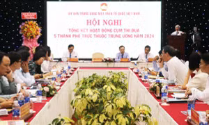 Phát huy vai trò Mặt trận 5 thành phố trực thuộc Trung ương trong các chủ trương lớn