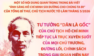 Một số nội dung quan trọng trong bài viết 'Ánh sáng Hồ Chí Minh soi đường cho chúng ta đi'