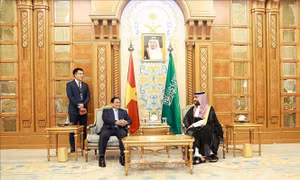 Thủ tướng Phạm Minh Chính hội đàm với Hoàng Thái tử, Thủ tướng Saudi Arabia