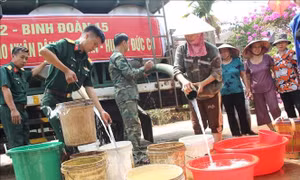 'Giải hạn' cho người dân trong cao điểm mùa khô