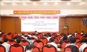 Cập nhật kiến thức cho cán bộ, công chức Ngành Kiểm tra Đảng