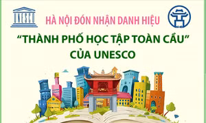 Hà Nội đón nhận danh hiệu 'Thành phố học tập toàn cầu' của UNESCO