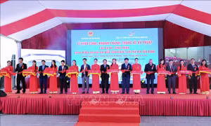 Điện Biên: Đồng loạt khánh thành ba công trình chào mừng Đại hội lần thứ XIV của Đảng