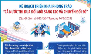 Kế hoạch triển khai Phong trào 'Cả nước thi đua đổi mới sáng tạo và chuyển đổi số'