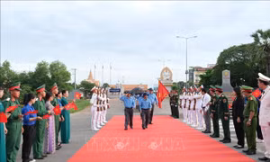 Tây Ninh: Đón 173 hài cốt liệt sĩ tại Campuchia về nước