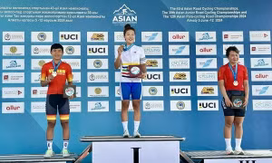 Nguyễn Thị Thật giành HCB tại Giải Xe đạp đường trường vô địch châu Á 2024