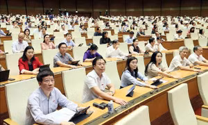 Thông qua Nghị quyết về chương trình xây dựng luật, pháp lệnh năm 2025, điều chỉnh chương trình năm 2024