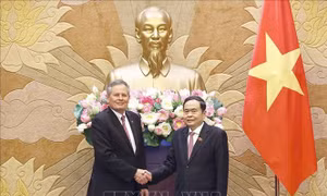 Chủ tịch Quốc hội Trần Thanh Mẫn tiếp Thượng Nghị sĩ Hoa Kỳ Steve Daines