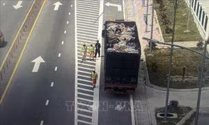Vụ phế liệu bằng sắt, nhọn rơi trên cao tốc: Tài xế xe chở phế liệu mắc nhiều lỗi vi phạm