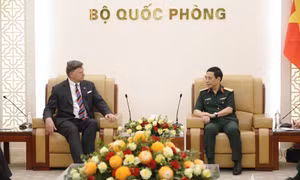 Đại tướng Phan Văn Giang tiếp Phó ngoại trưởng Hoa Kỳ Christopher Landau