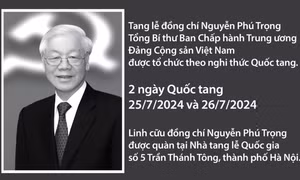 Lễ viếng, Lễ truy điệu và Lễ an táng Tổng Bí thư Nguyễn Phú Trọng