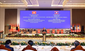 Chiêu đãi trọng thể chào mừng Tổng Bí thư Tô Lâm cùng Đoàn đại biểu cấp cao Việt Nam