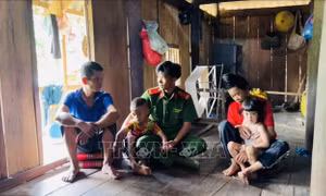 Bí thư Tỉnh ủy Lai Châu gửi Thư khen chiến sĩ công an cứu 2 cháu nhỏ đuối nước