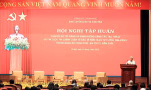 Nâng tầm chất lượng tác phẩm dự thi chính luận về bảo vệ nền tảng tư tưởng của Đảng
