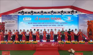 Thanh Hóa: Khánh thành giai đoạn I dự án gốm sứ 200 triệu USD