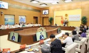 Đảng đoàn Quốc hội làm việc với Ban Thường vụ Tỉnh uỷ Nghệ An
