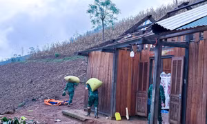 Lào Cai khẩn trương khắc phục sự cố điện sau dông lốc