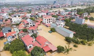 Bắc Ninh: Hạ mức báo động trên sông Cầu, sông Thương
