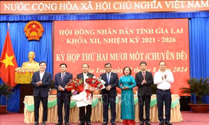 Ông Rah Lan Chung được bầu giữ chức Chủ tịch UBND tỉnh Gia Lai