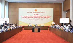  'Bình dân học vụ số - Quốc hội số' cần bảo đảm dễ ứng dụng