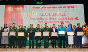 Báo chí đặc biệt quan trọng góp phần giữ vững trận địa tư tưởng trong Quân đội