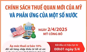 Chính sách thuế quan mới của Mỹ và phản ứng của một số nước