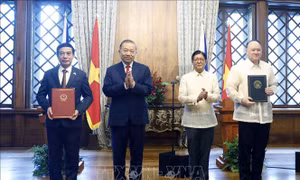 Việt Nam - Philippines nâng cấp quan hệ Đối tác chiến lược tăng cường