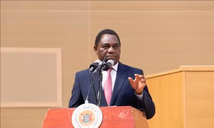 Điện mừng Tổng thống Cộng hòa Zambia