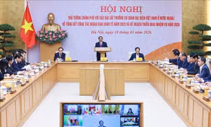 Thủ tướng chủ trì Hội nghị tổng kết công tác ngoại giao kinh tế năm 2025