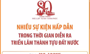 Nhiều sự kiện hấp dẫn trong thời gian diễn ra Triển lãm Thành tựu đất nước