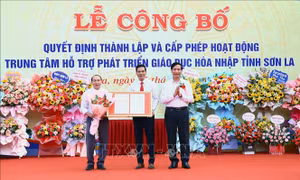 Sơn La giúp trẻ em khuyết tật được được tiếp cận giáo dục