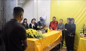 Thi hài thuyền viên Việt Nam tử nạn ở Biển Đỏ đã được đưa về nước