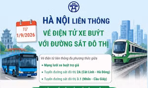 Từ 1/9/2026, Hà Nội liên thông vé điện tử xe buýt với đường sắt đô thị