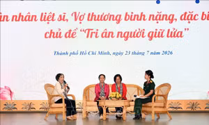 Đồng hành cùng các gia đình chính sách bằng những việc làm thiết thực