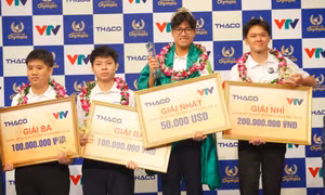Học sinh Hà Nội vô địch Cuộc thi Đường lên đỉnh Olympia năm thứ 25