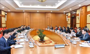 Thường trực Ban Bí thư chủ trì giao ban với các ban đảng, các văn phòng, các đảng uỷ và một số cơ quan ở Trung ương