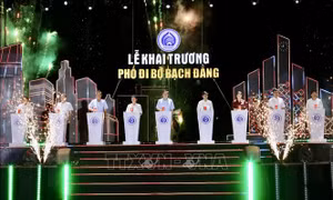 Khai trương phố đi bộ Bạch Đằng - Đà Nẵng