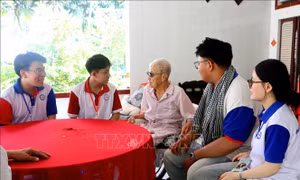 Tuổi trẻ tiếp nối hành trình tri ân, khơi dậy khát vọng cống hiến