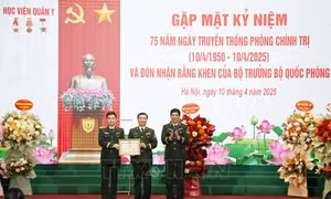 Phát huy truyền thống đơn vị giữ vững 'trận địa đặc biệt' của Học viện Quân y