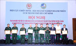 Vinh danh các cựu chiến binh làm kinh tế giỏi