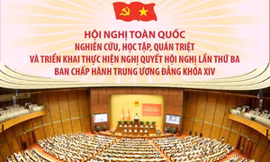 Hội nghị toàn quốc quán triệt Nghị quyết Hội nghị Trung ương 3, khóa XIV
