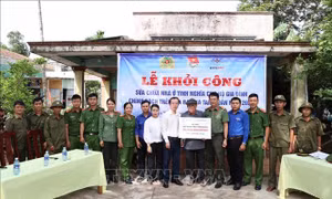 Mái ấm mới cho con của người tham gia kháng chiến bị nhiễm chất độc hóa học
