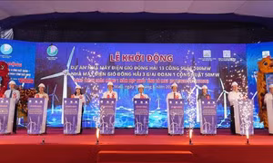 Cà Mau: Khởi động hai dự án điện gió gần 5.400 tỷ đồng