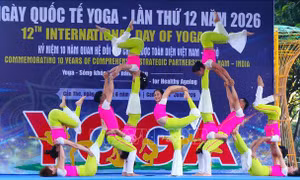 Lan tỏa phong trào luyện tập Yoga trong cộng đồng