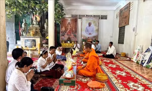Tết cổ truyền an vui của người dân Campuchia