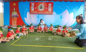 Gieo mầm yêu nước cho thế hệ măng non từ cội nguồn dân tộc